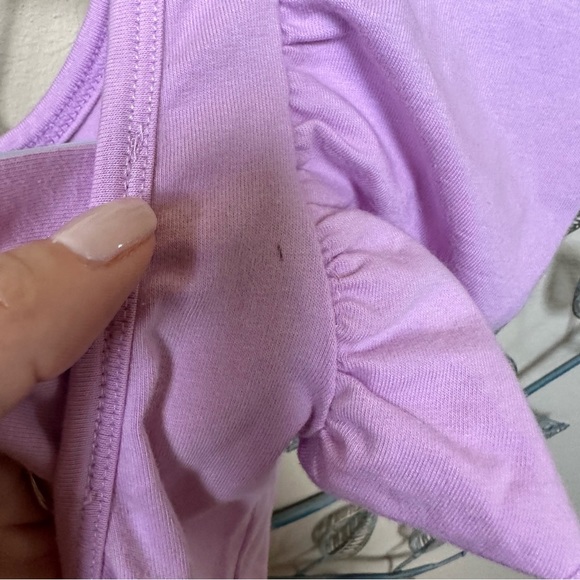 Squishy Cheeks “I’m Really a Mermaid” lavender onesie XL/18 mths NWT - Picture 5 of 7